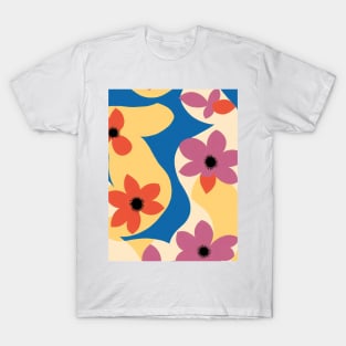 Chromatic Botanic Abstraction #18 T-Shirt